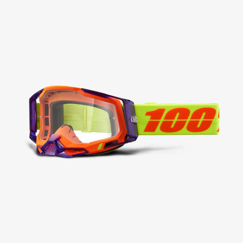 100% Racecraft 2 Goggle Panam - Gold Mirror Lens