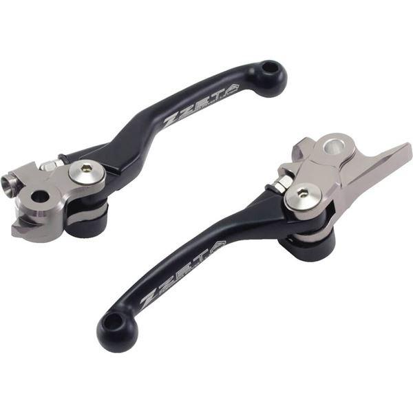 Zeta Pivot Lever Set FP CRF450R'21 / 450RX '21 Black
