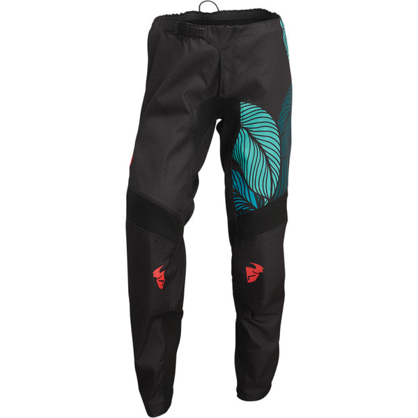 Thor Sector Ladies Urth Pants - Black/Teal