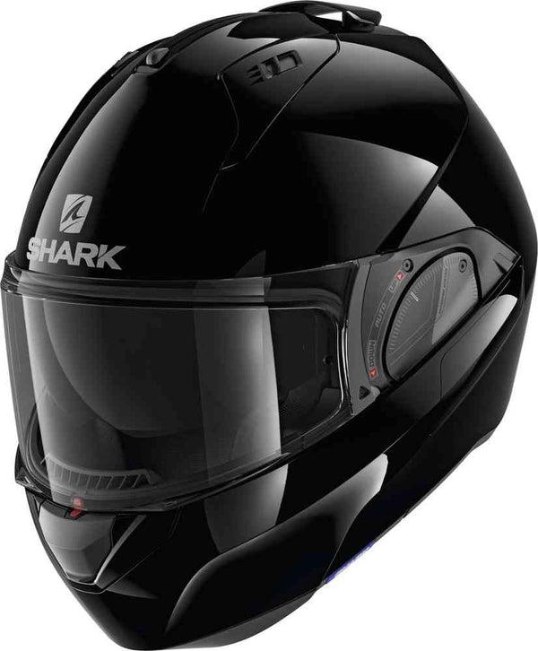 Shark Evo-ES Blank Helmet - Black