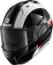 Shark Evo-ES Endless Helmet - White/Black/Red WKR