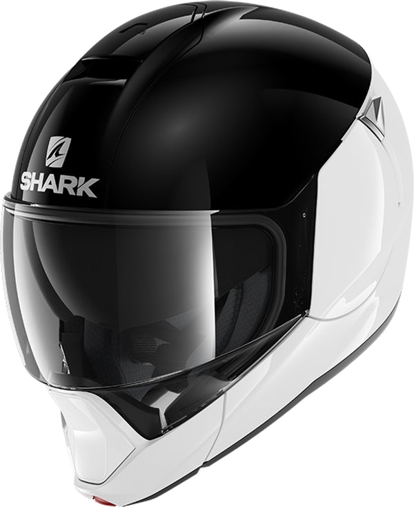 Shark EVOJET Dual Blank WKW - Black/White