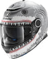 Shark Spartan Lorenzo Helmet - Grey/White Matt SWA