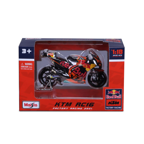 Maisto KTM RC16 Brad Binder Replica Model | 1:18