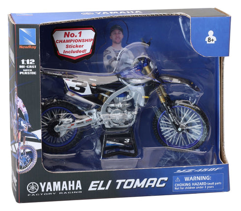 New Ray Eli Tomac YZ450-F 2022 Model | 1:12