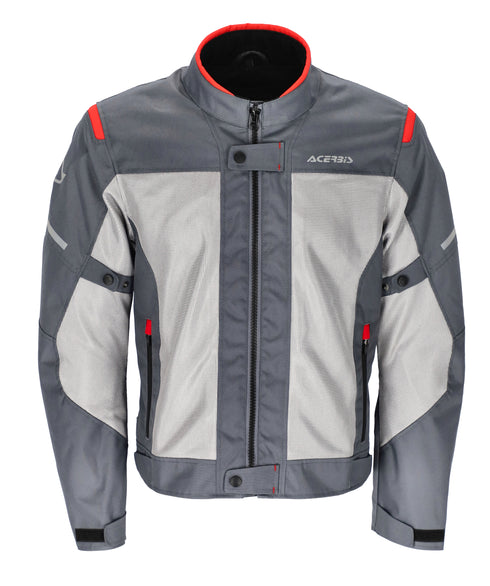 Acerbis CE Ramsey My Vented 2.0 Jacket - Grey/Red