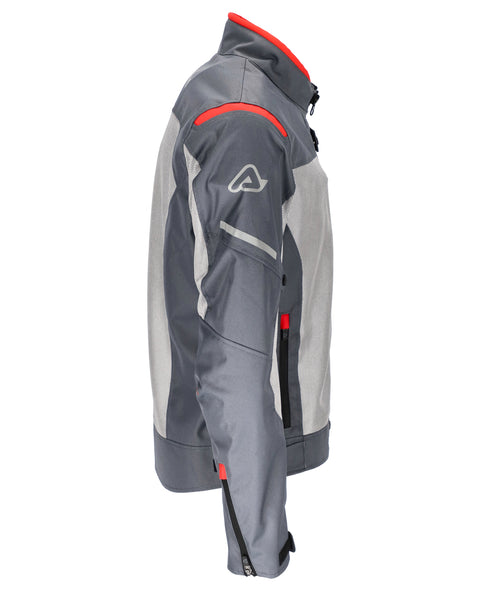 Acerbis CE Ramsey My Vented 2.0 Jacket - Grey/Red