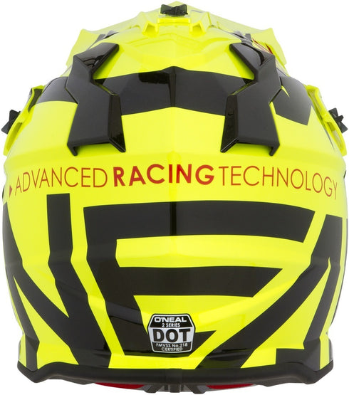 O'Neal Youth 2 Series Slick Helmet - Neon Yellow/Black