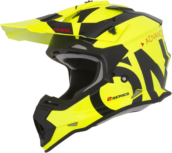 O'Neal Youth 2 Series Slick Helmet - Neon Yellow/Black