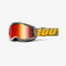 100% Strata 2 Goggle Izipizi - Red Mirror Lens