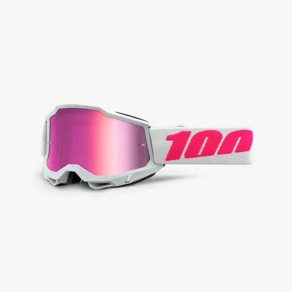 100% Accuri 2 Goggle Junior Keetz - Pink Mirror Lens
