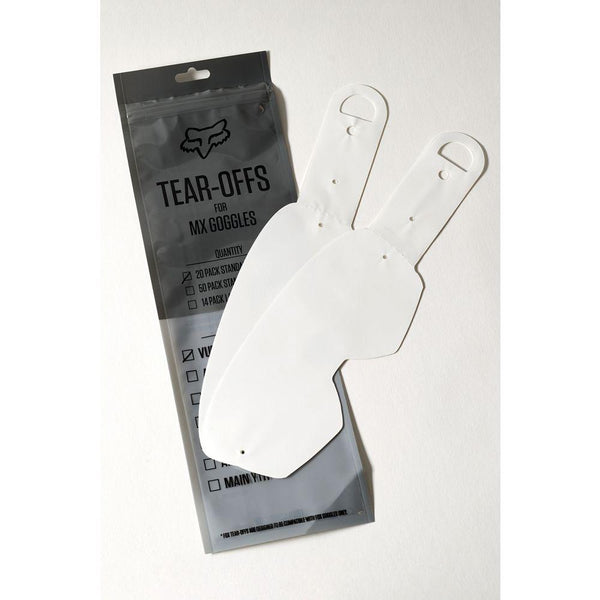 Fox Airspace/Main MX20 Laminated Tear-Offs - 20 Pack