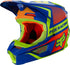 Fox Racing Youth V1 Oktiv ECE Helmet - Fluorescent Blue
