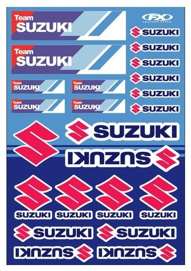 FX Suzuki Racing Universal Sticker Kit