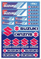FX Suzuki Racing Universal Sticker Kit
