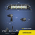 FLOOD LIGHT - 7 INCH SINGLE ROW SERIES