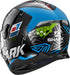 Shark Skwal 2 Noxxys LED Helmet - Black/Blue KBG