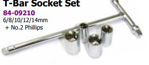 Motrix T-Bar Socket Set