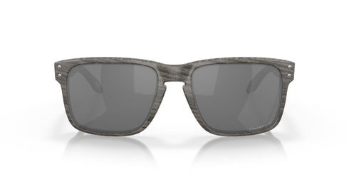 Oakley Holbrook Woodgrain Sunglasses - Prizm Black Polarized Lens