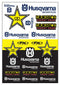 FX Husqvarna Racing Universal Sticker Kit