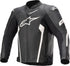 Alpinestars Faster V2 Leather Jacket - Black/White