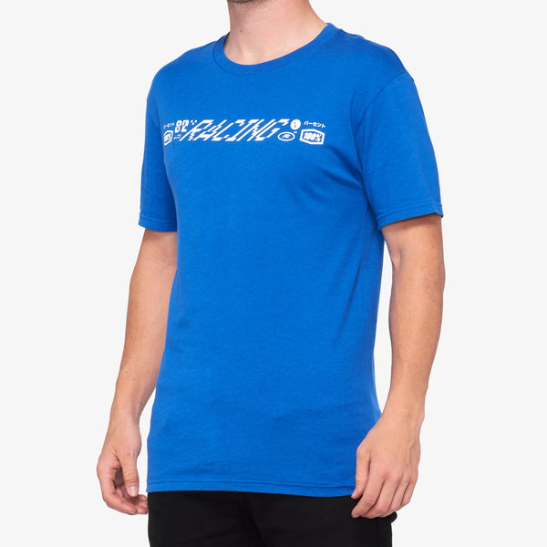 100% Vuln Short-Sleeve T-Shirt - Royal Blue