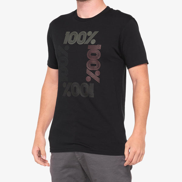 100% Encripted Short-Sleeve T-Shirt - Black