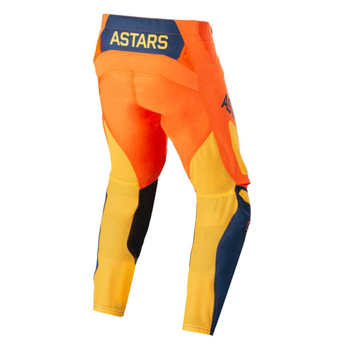 Alpinestars Techstar Factory Pants Orange/Dark Blue/Warm Yellow