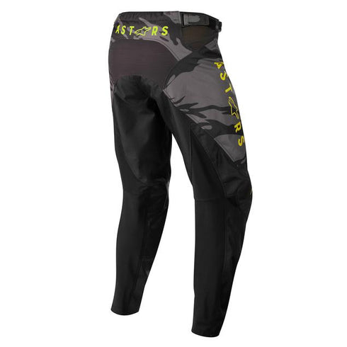 Alpinestars Racer Tactical Youth Pants 2022 - Black/Grey Camo/Fluo Yellow
