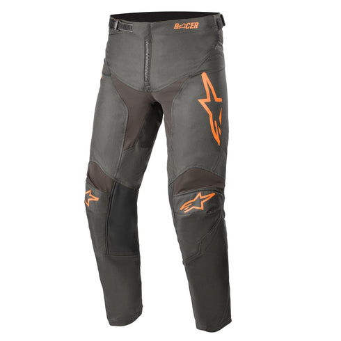 Alpinestars 2021 Youth Racer Compass Pants - Anthracite/Orange