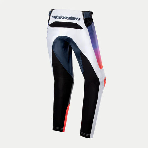 Alpinestars 2024 Youth Racer Hoen Pants Light Grey/Hot Orange/Black