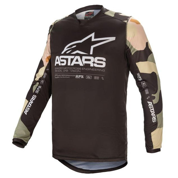 Alpinestars Racer Tactical Jersey-Desert Camo/White