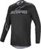 Alpinestars 2021 Fluid Graphite Jersey - Black/Dark Grey