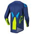 Alpinestars 2022 Youth Racer Factory Jersey - Dark Blue/Yellow Fluo/Neon Blue