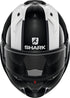 Shark Evo-ES Endless Helmet - White/Black/Red WKR