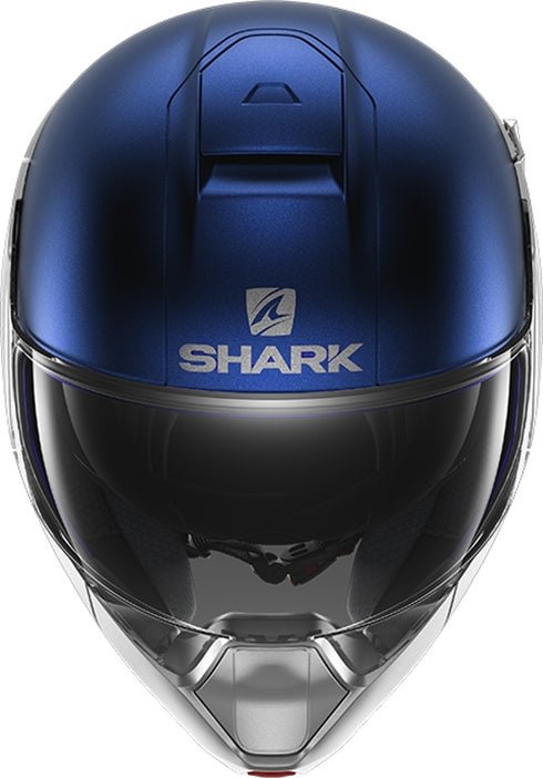 Shark EVOJET Dual Blank SBS - Matte Blue/Silver