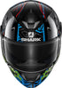 Shark Skwal 2 Noxxys LED Helmet - Black/Blue KBG