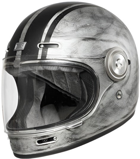 Origine Vega Custom Helmet - Silver Matt