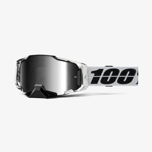 100% Armega Goggle Atac - Silver Mirror Lens