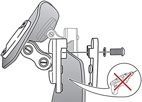 Multi Adjustable with Clip on Bracket Screen Extender - Light Smoke (230mm)