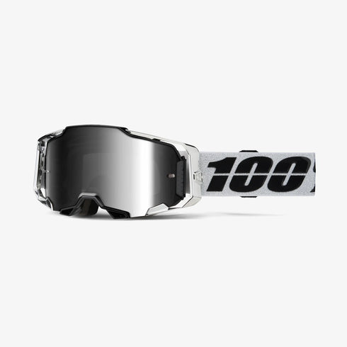 100% Armega Goggle Atac - Silver Mirror Lens