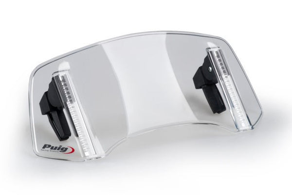 Puig Universal Multi-adjustable Clip-on Visor 2.0 Series - Smoke (Light Tint)