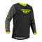 Fly Racing 2023 F-16 Jersey - Black/Grey/Hi-Viz