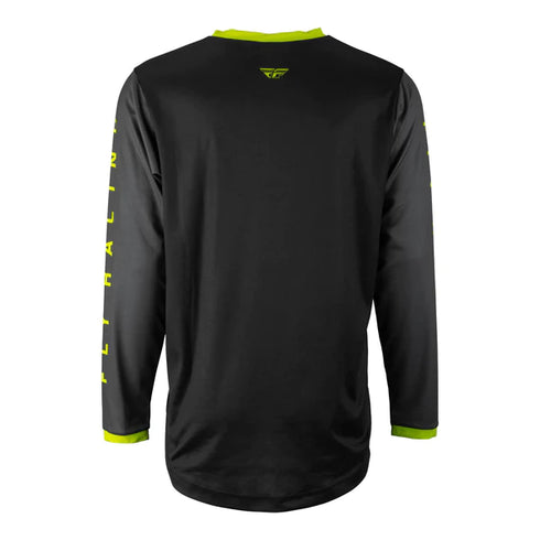 Fly Racing 2023 F-16 Jersey - Black/Grey/Hi-Viz