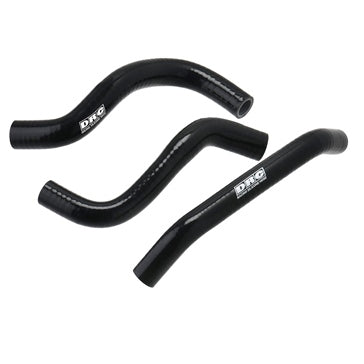 DRC Radiator Hose Kit HQV FC250/350, FX350'23 Black