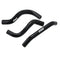 DRC Radiator Hose Kit HQV FC250/350, FX350'23 Black