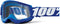 100% Strata 2 Blue Youth Goggles-Clear Lens