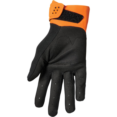Thor 2023 Youth Spectrum Gloves - Orange/Black