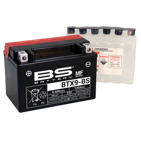 BS M/Free Battery - BTX9-BS
