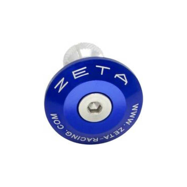 Zeta Bar End Plug 35mm 2pcs Blue